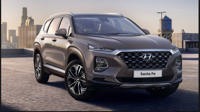 2019 Huyundai santa fe exterior