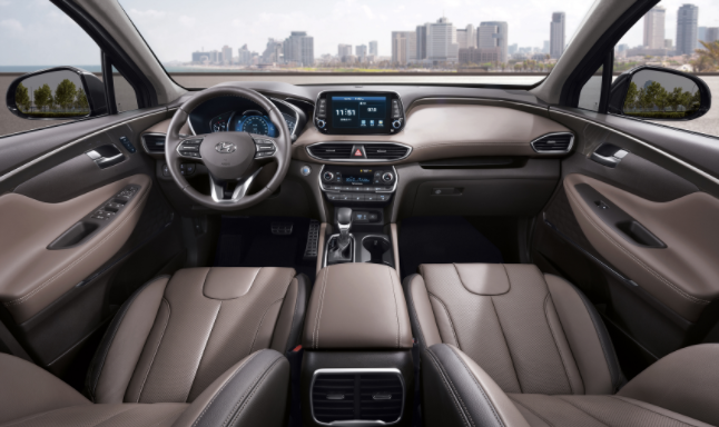 2019 Hyundai Santa Fe Sport interior