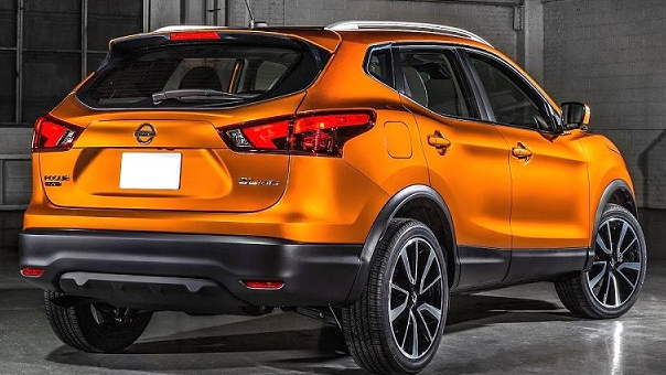 2019 Nissan Rogue Rear View