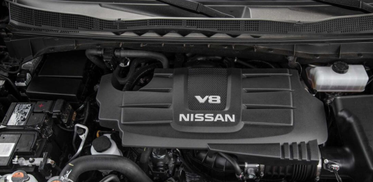 2019 Nissan Titan V8 Engine