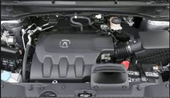 2020 Acura RDX. engine