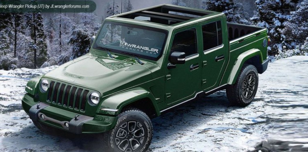 2020 Jeep Wrangler Pickup Concept