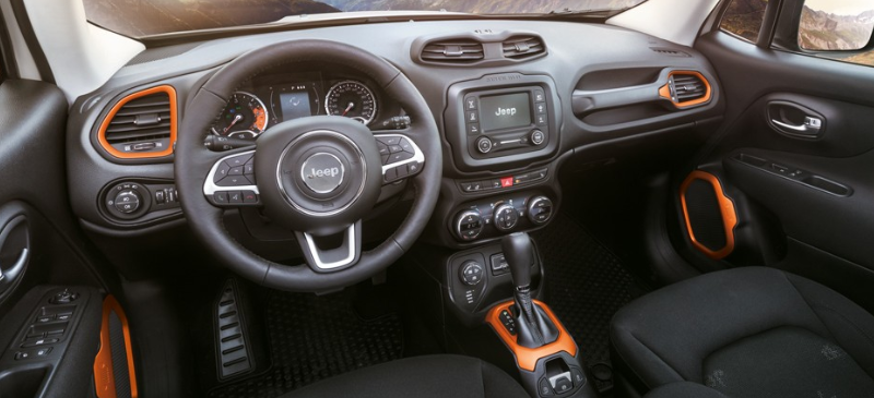 2020 jeep renegade interior