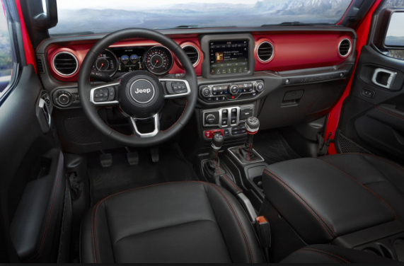 2019 jeep scrambler  interior