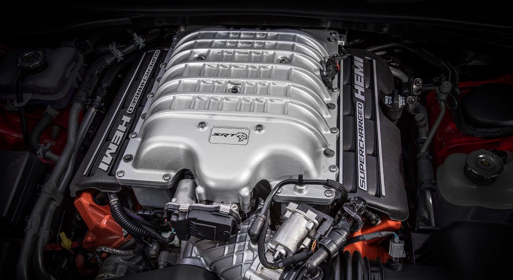 2019 Dodge Hellcat Widebody Engine
