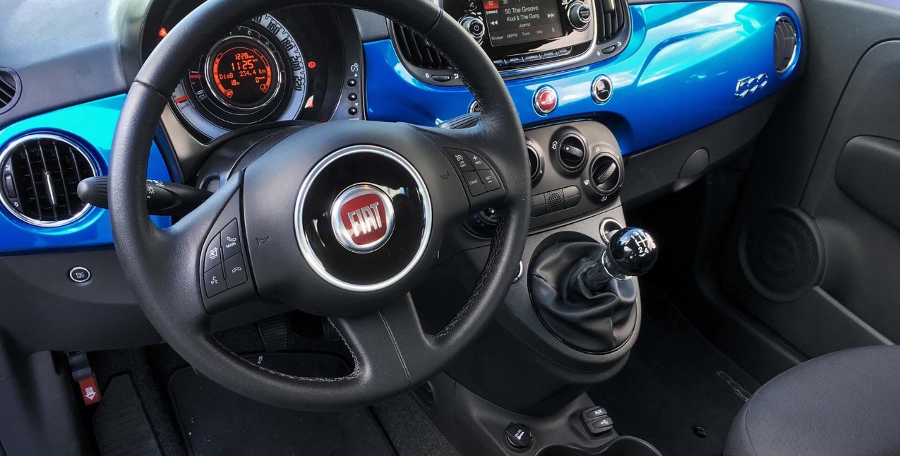 2019 Fiat 500 Interior