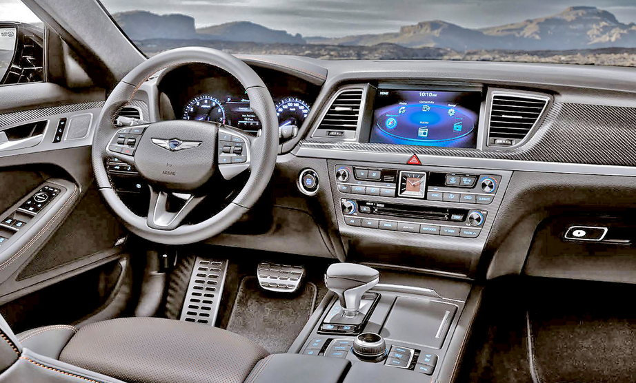 2019 Hyundai Genesis G80 Interior