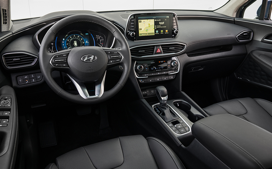 2019 Hyundai Santa Fe Towing Capacity Interior