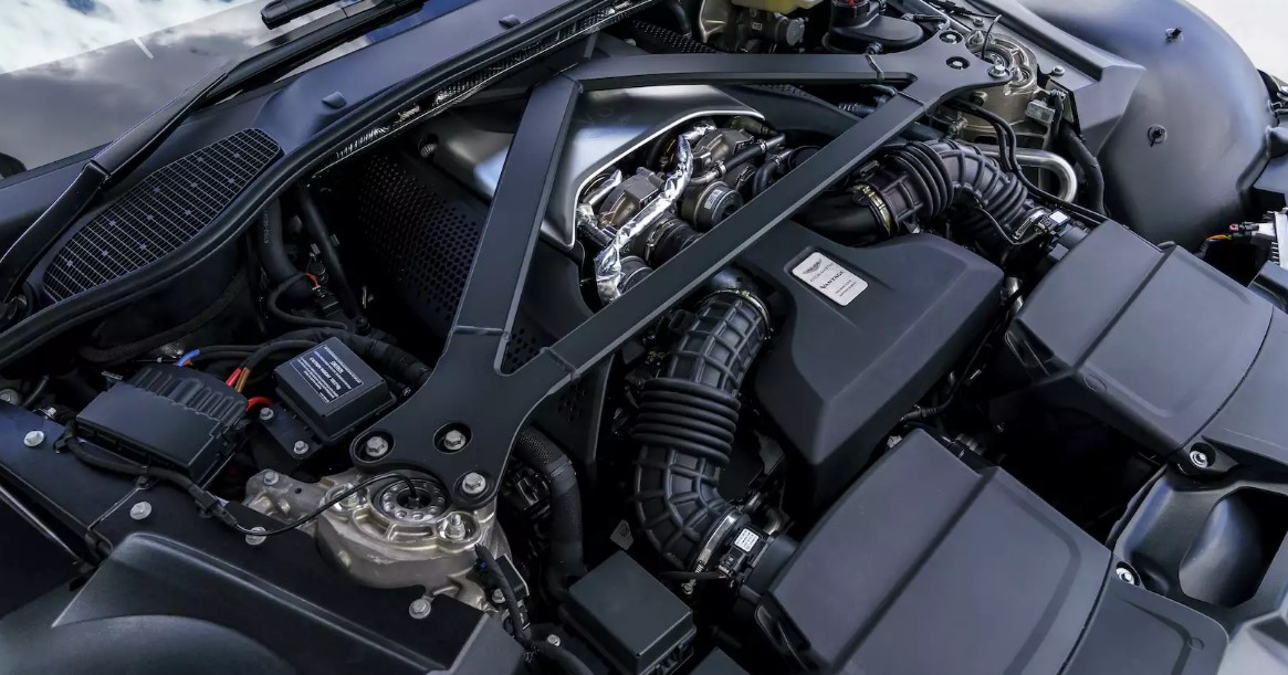 2020 Aston Martin Vantage Volante Engine