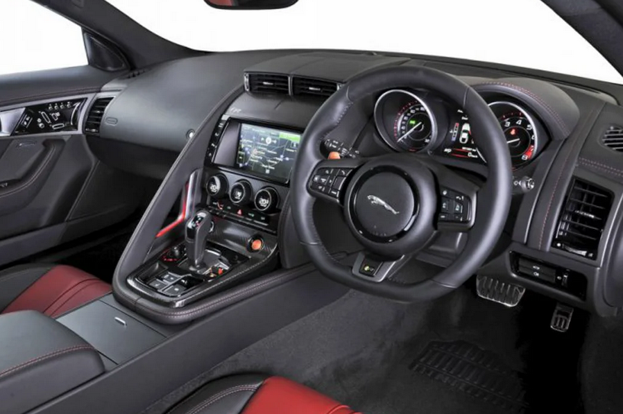 2021 Jaguar F-type Interior