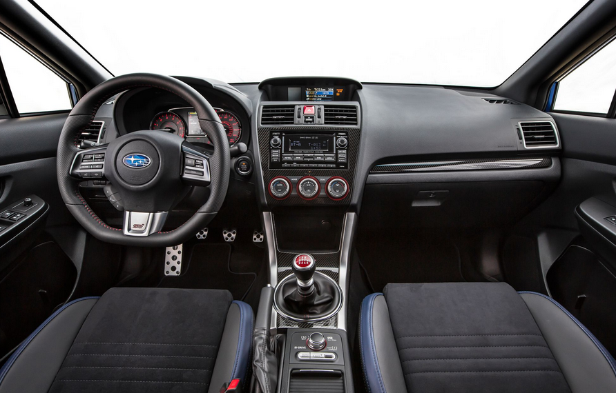 Subaru STI 2020 Concept Interior