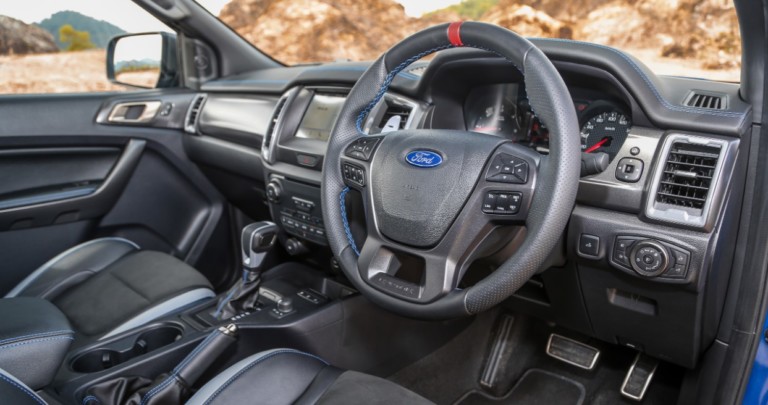 2020 Ford Ranger Raptor Interior