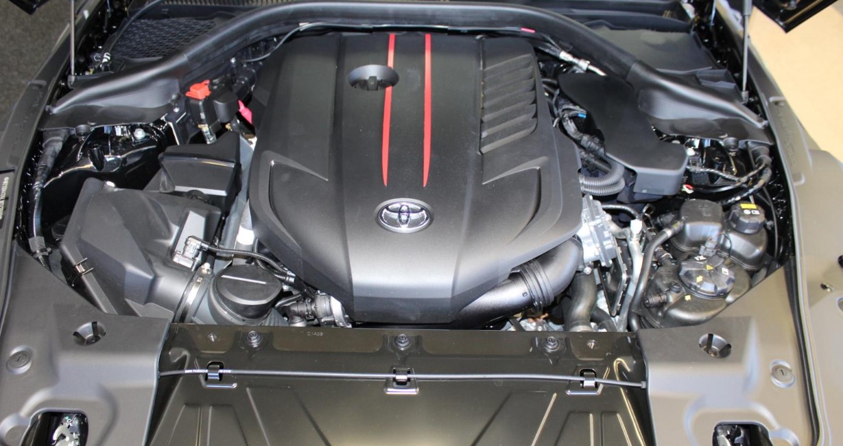 2020 Toyota Supra GR Engine