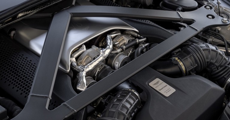 2021 Aston Martin Vantage Engine