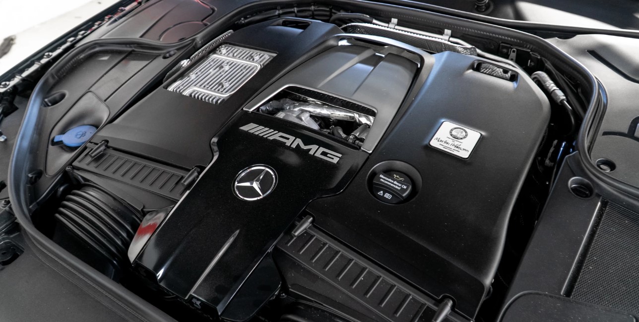 2021 Mercedes S63 Engine