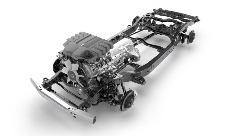 2021 Toyota Land Cruiser Engine