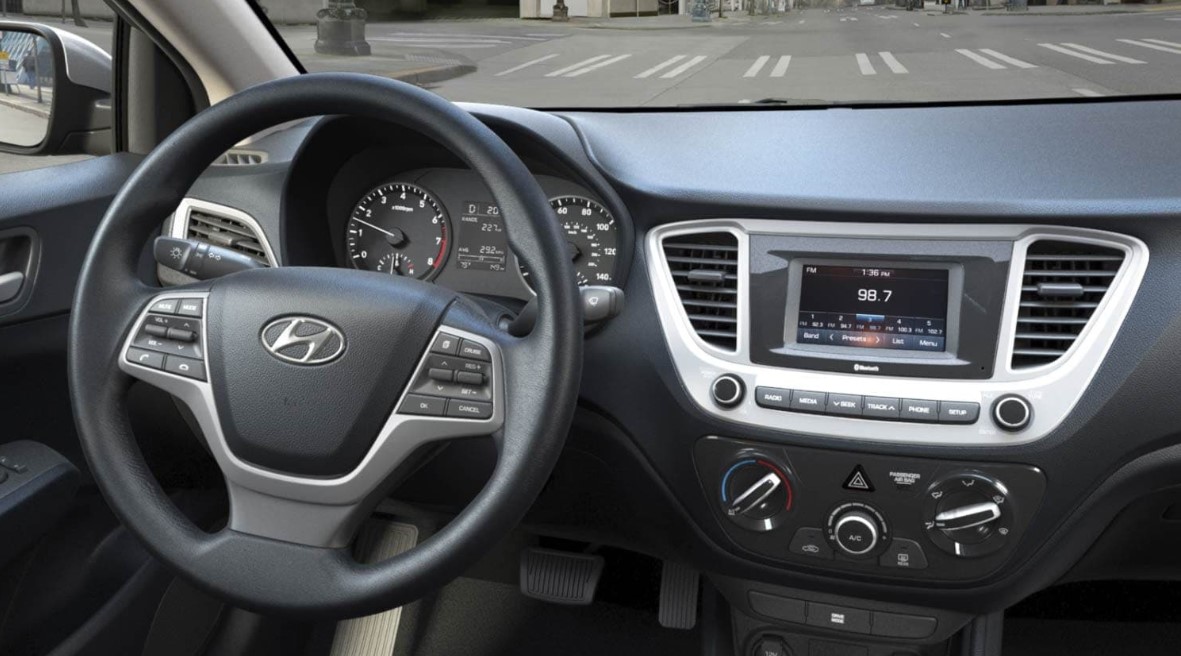 2020 Hyundai Accent Interior