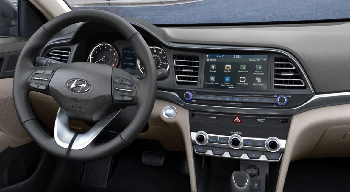 2020 Hyundai Elantra Interior