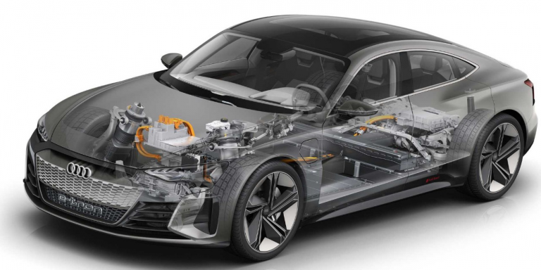 2021 Audi E-Tron GT Engine